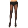 Panty De Leg Avenue Negro con Brillantes