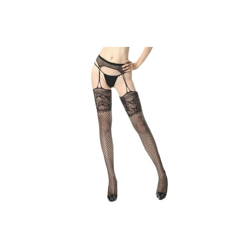 Panty Liguero Queen Lingerie Negro 208561