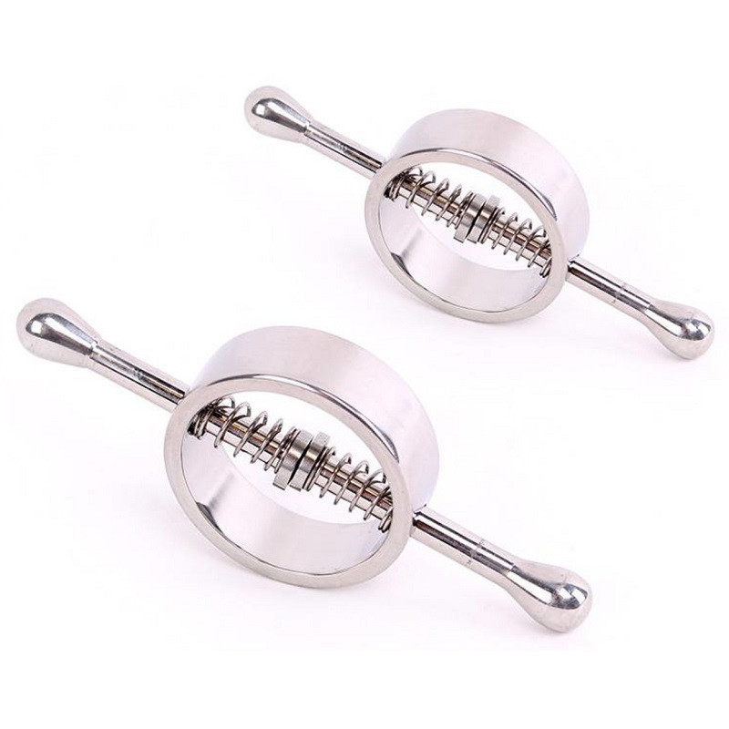 Par Pinzas Metal Pezones/Testículos  Kiotos