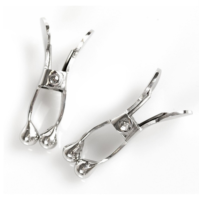 Par Pinzas Metal Pincher Nipple Clamps Kiotos