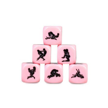 1 Dado Posturas Rosa Hetero