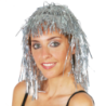 Peluca Plata Brillante