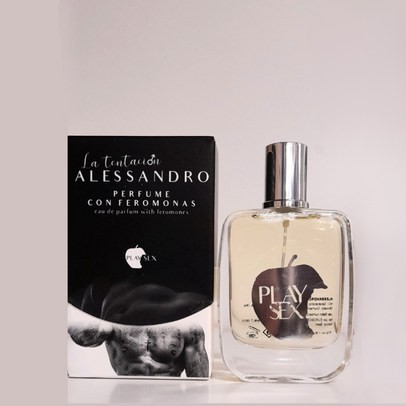Perfume Con Feromonas Tentación Alessandro Masculino Perfume Con Feromonas Tentación Alessandro Masculino