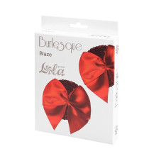 Pezoneras Burlesque Blaze Lazo Rojo