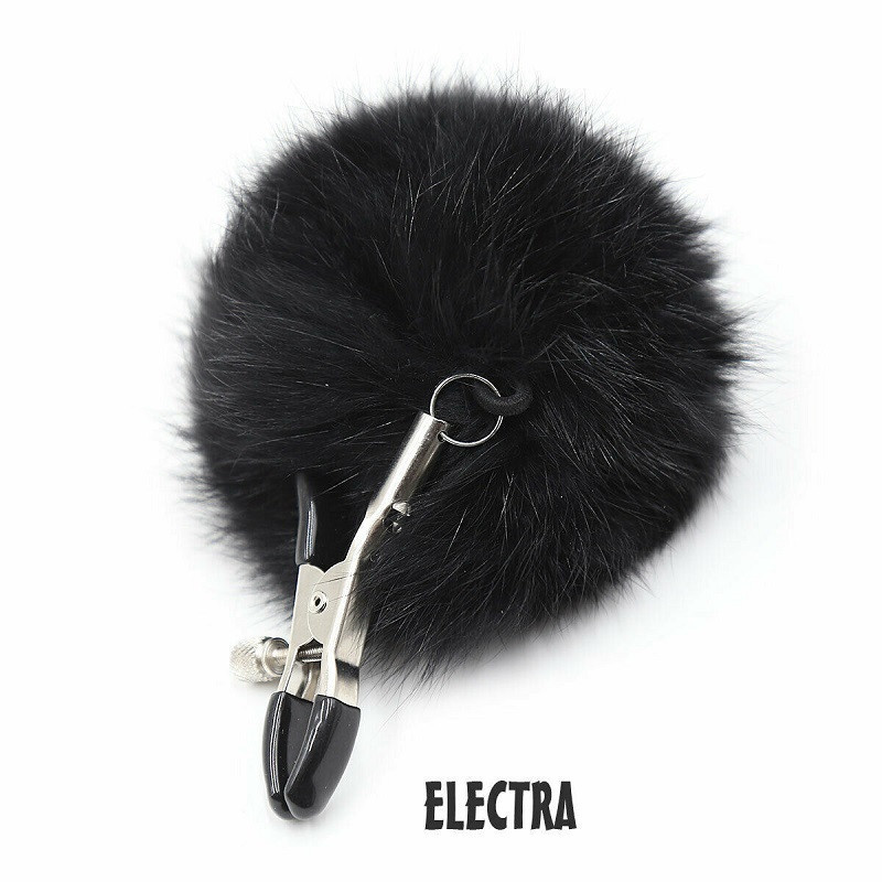 Pinzas Pezones Pompones Sexy Electra