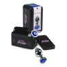 Plug Anal Metal Strass Azul Caja Talla M