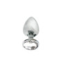 Plug Anal Metal Strass Transparente Mai 72 Talla S