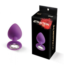 Plug Anal Silicona Con Piedra Mai Nº 49 Talla L