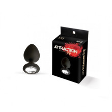 Plug Anal Silicona Con Strass Transparente Mai Nº 47 Talla S