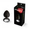 Plug Anal Silicona con Strass Transparente Mai Nº 49