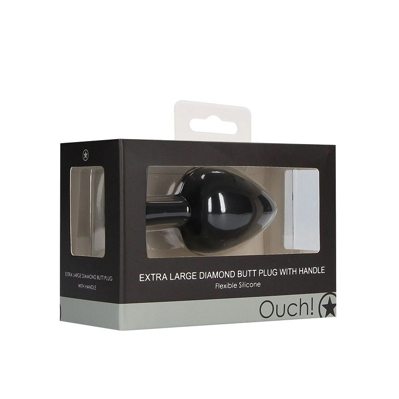 Plug Anal Silicona De Ouch Diamond Extra Large