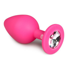 Plug Anal Silicona Diamond EasyToys Talla L