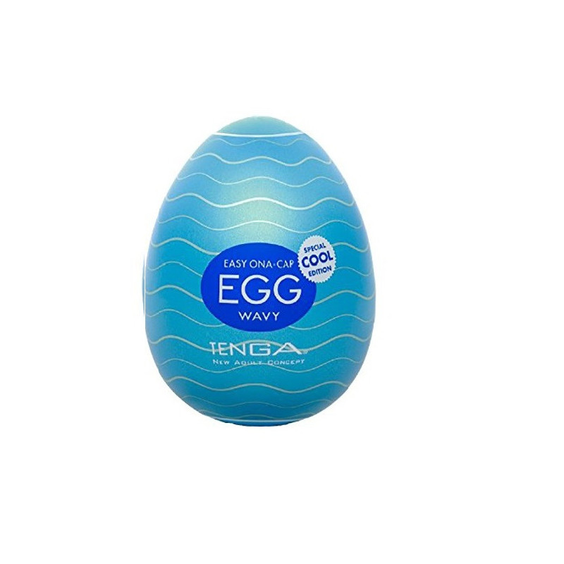 1 Huevo Masturbador Tenga Egg Wavy Cool Edition 1 Huevo Masturbador Tenga Egg Wavy Cool Edition