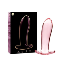 Plug De Cristal Modelo 5 Rosa