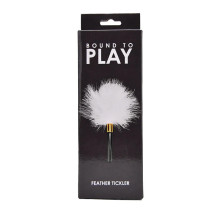 Plumero Blanco Bound To Play Feather Tickler