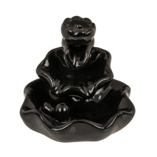 Porta Incienso Fuente Reflujo Stick & Cone Holder Y Pinzas