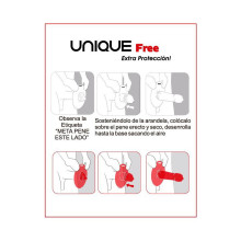 Preservativos Sin Látex Uniq Free Aro Protector 3 unidades