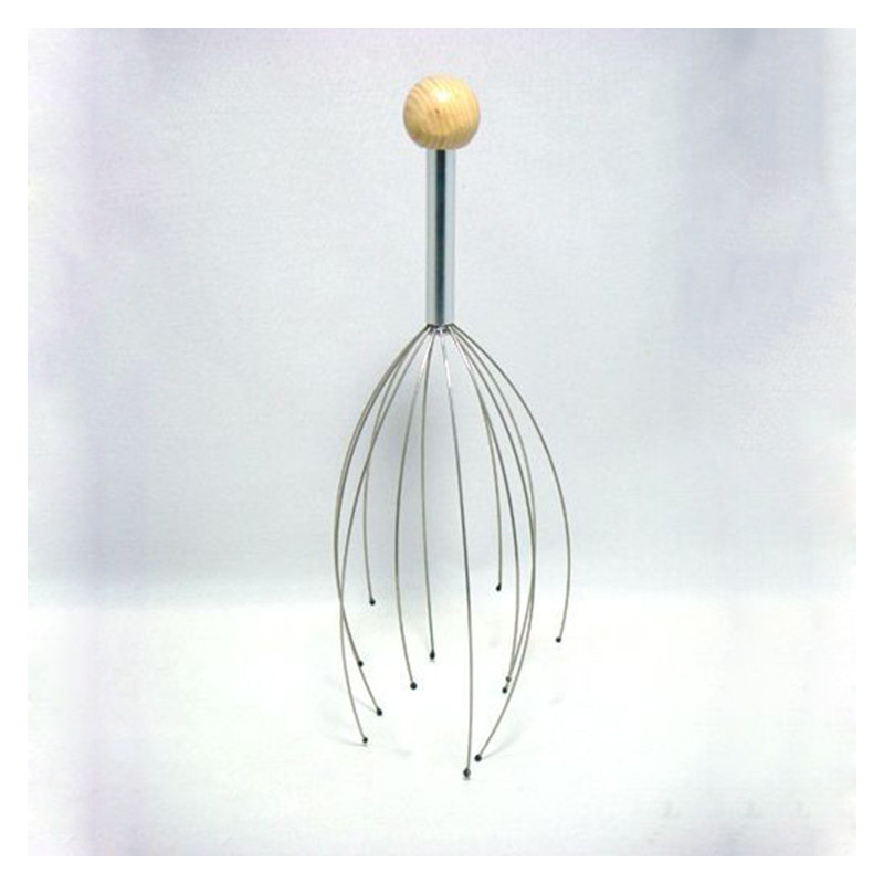 Relajante Masajeador De Cabeza Metálico