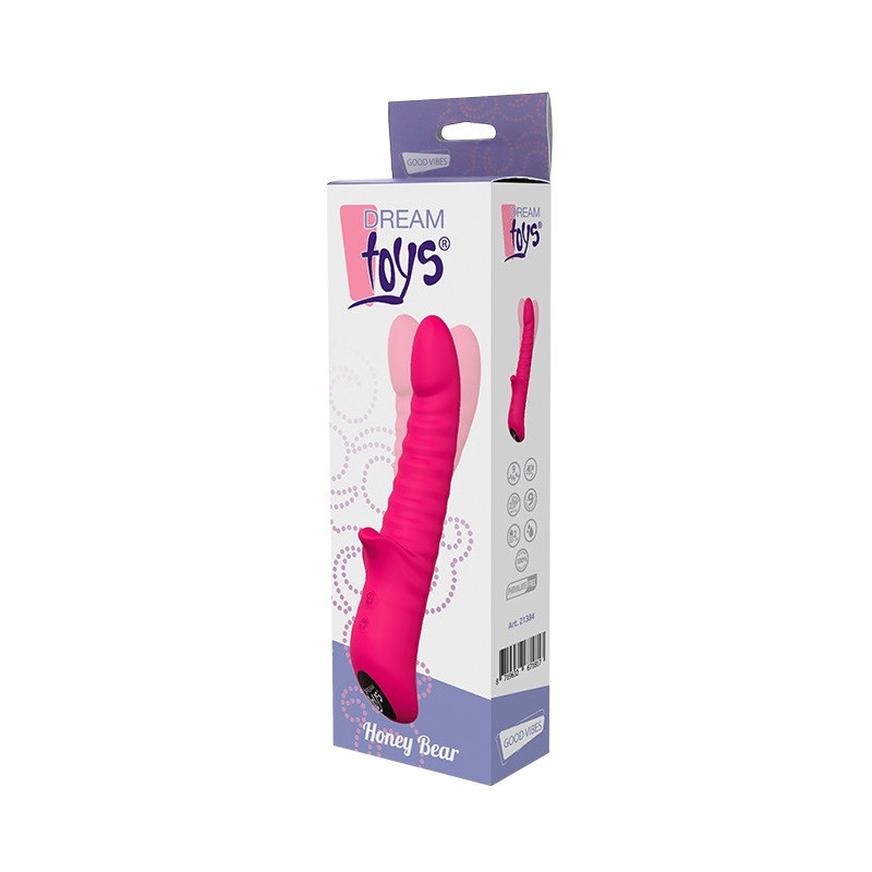 Rotador Vibrador Recargable Honey Bear Dream Toys
