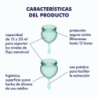 Set 2 Copas Menstruales Satisfyer Feel Good Verde Claro