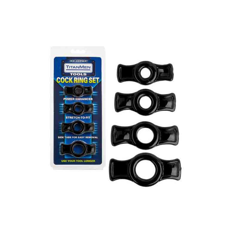Set Anillos Pene TitanMen
