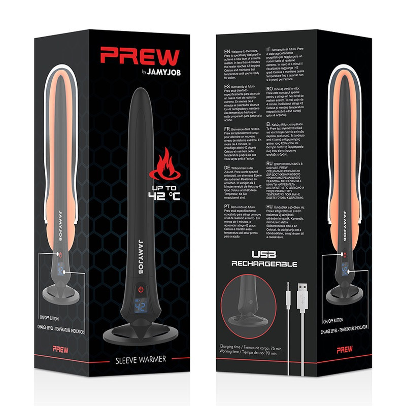 Sleeve Warmer Calentador Recargable Para Masturbadores Jamyjob