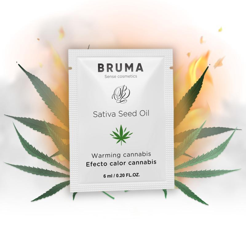 Sobre Gel Deslizante Bruma Efecto Calor Cannabis 6 ml Sobre Gel Deslizante Bruma Efecto Calor Cannabis 6 ml
