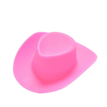 Sombrero Rosa Fieltro