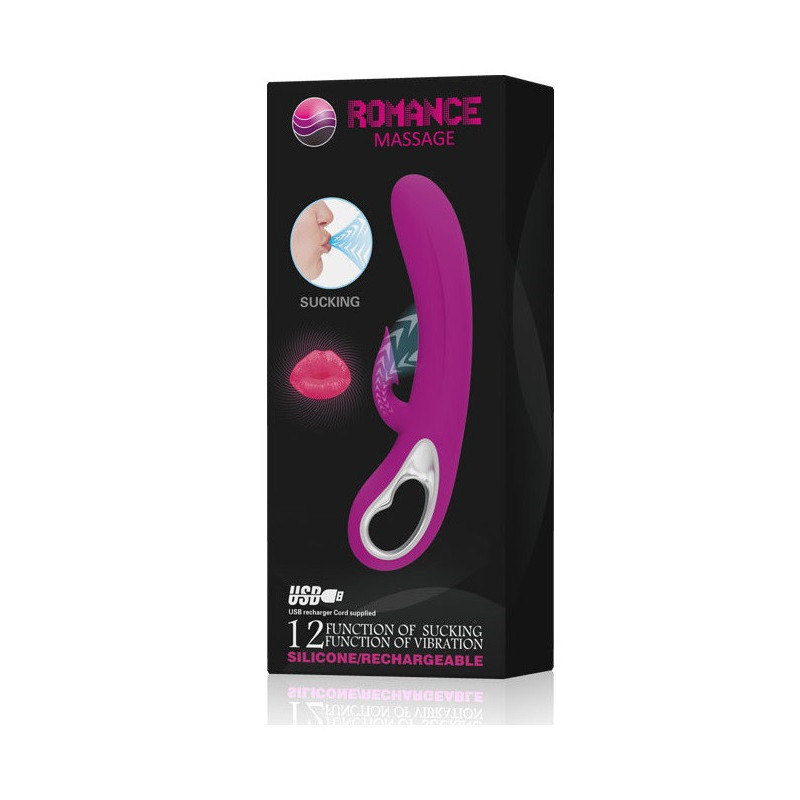 Succionador Con Vibración Recargable Romance Massage