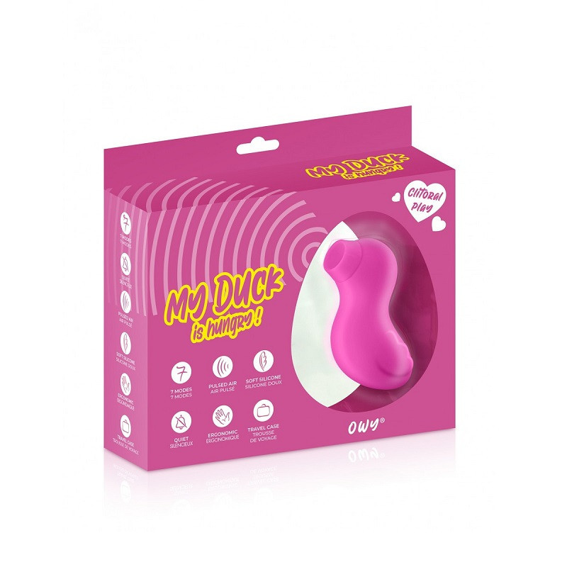 Succionador My Duck Recargable Fucsia