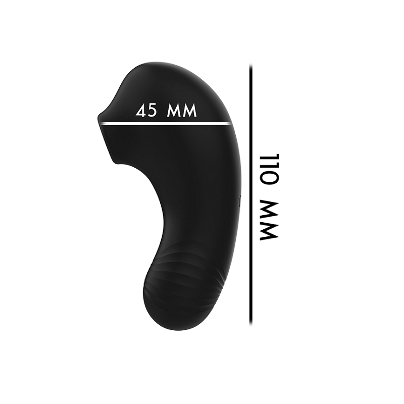 Succionador Vibrador Rithual Shushu Pro Estimulador Clitorial Negro