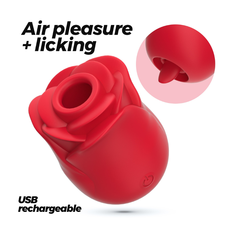 Succionador y Lengua Estimuladora Rosita Crushious