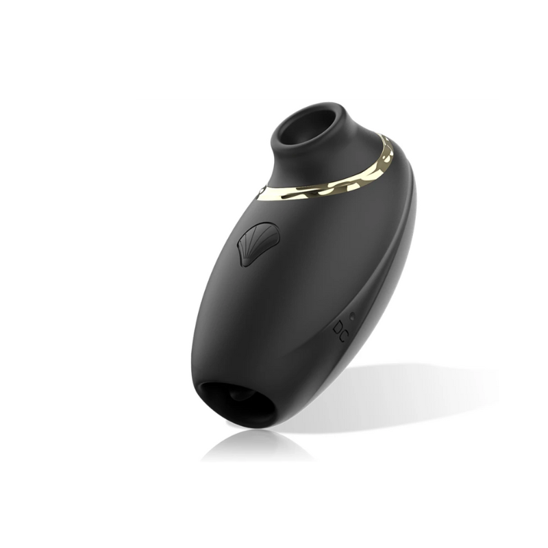 Succionador, Estimulador Pulsátil y Lengua Oscilante 3 en 1 Negro
