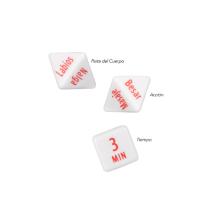 Set Dados Acción, Parte del Cuerpo y Tiempo