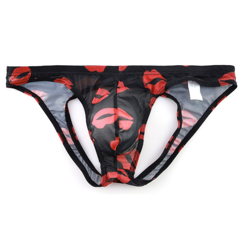 Suspensorio Negro Besos