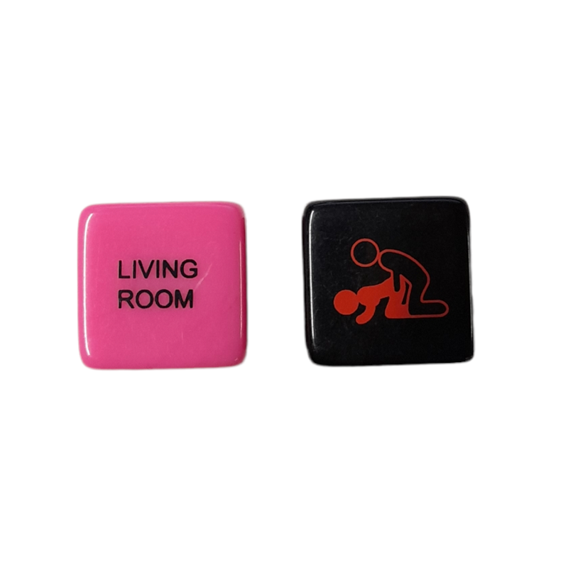 Set de Dados Postura y Lugar Inglés