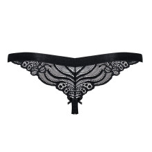 Tanga Abierto De Obsessive Negro 828