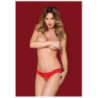 Tanga Abierto De Obsessive Rojo 863