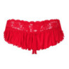 Tanga Abierto De Obsessive Rojo 863