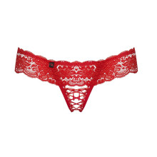 Tanga Abierto De Obsessive Rojo 863