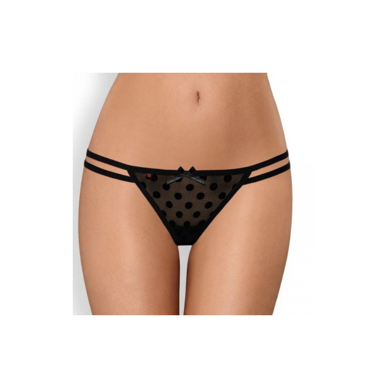 Tanga De Obsessive Negro Dotina