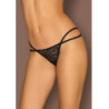 Tanga De Obsessive Negro Pantheria