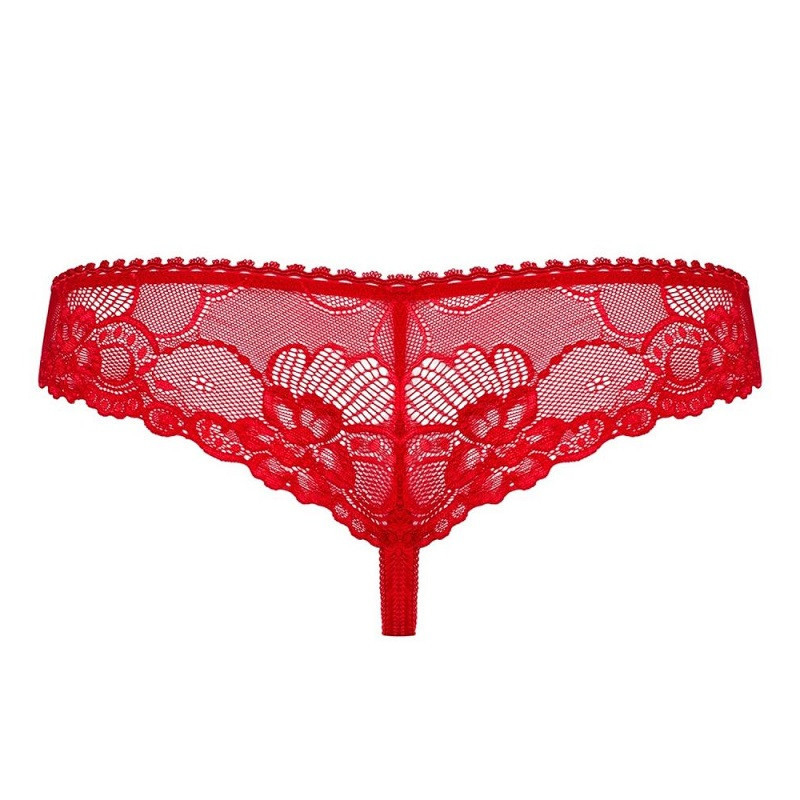 Tanga De Obsessive Rojo Heartina