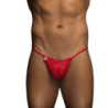 Tanga MBL27 Rojo Encaje Hombre