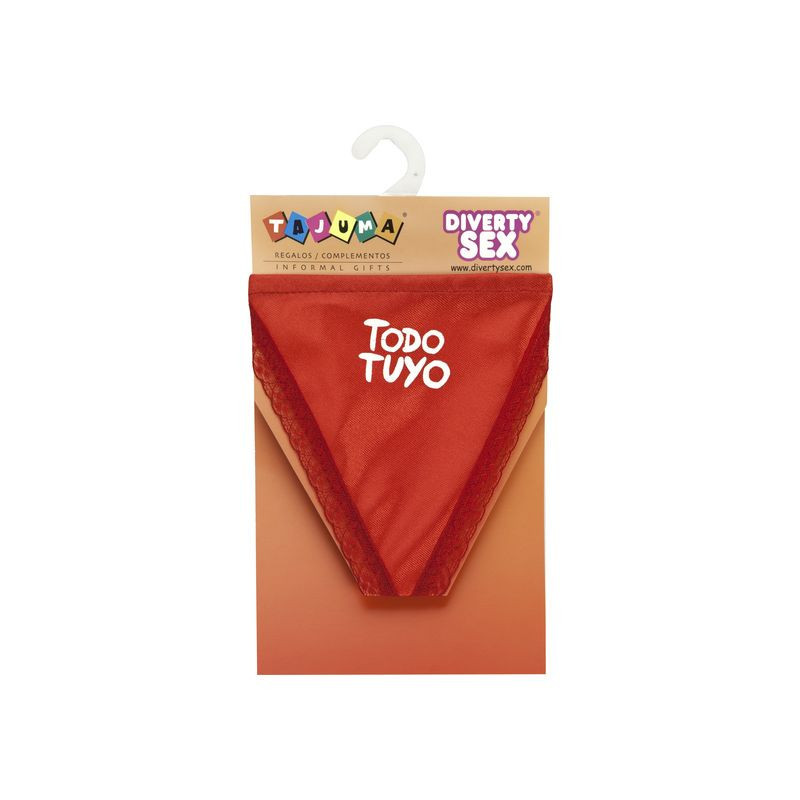 Tanga Para Chica Rojo