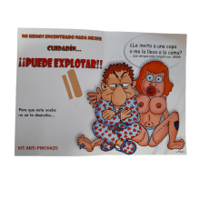 Tarjeta  En Tu Despedida No Dormirás Solo...