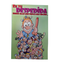 Tarjeta En tu Despedida Harás Algo que Nunca Has Hecho...