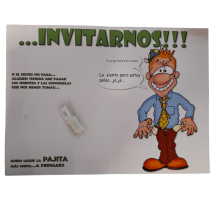 Tarjeta En tu Despedida Harás Algo que Nunca Has Hecho...