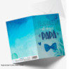 Tarjeta Felicidades Papá Pajarita