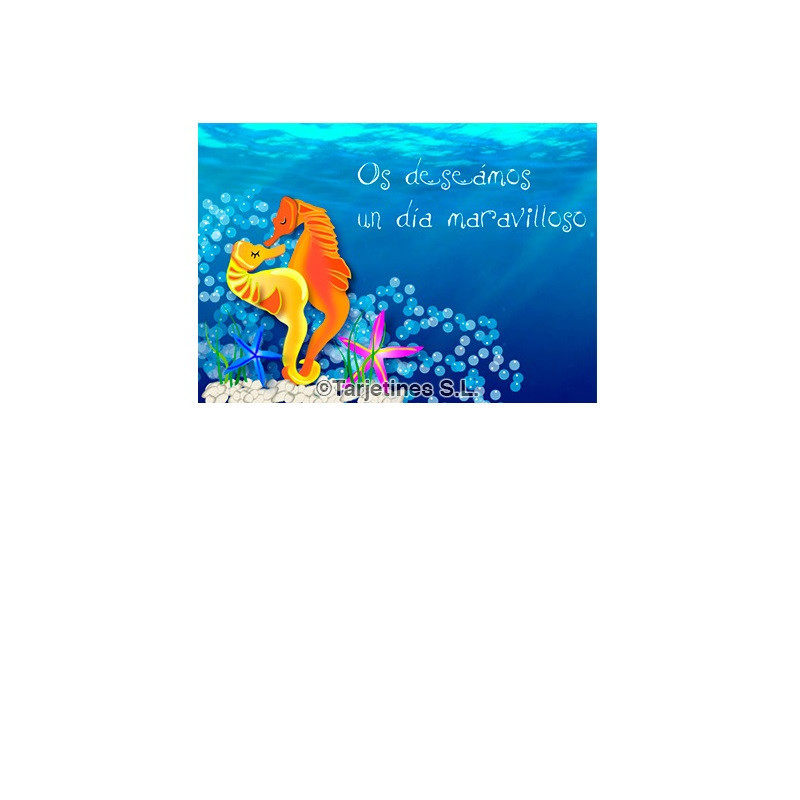 Tarjetín Os Deseamos